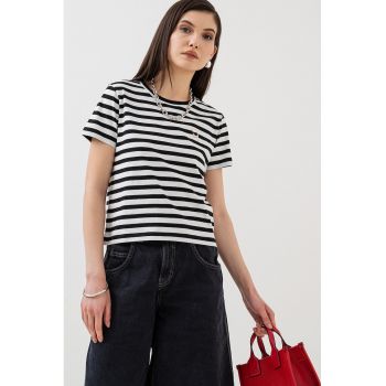 Tricou regular fit de bumbac organic