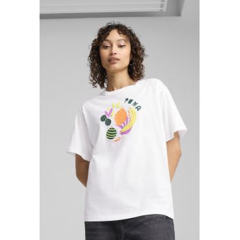 Tricou relaxed fit cu imprimeu grafic