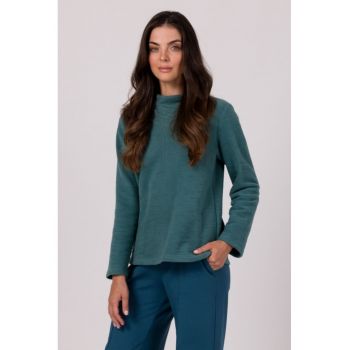Bluza cu guler inalt -