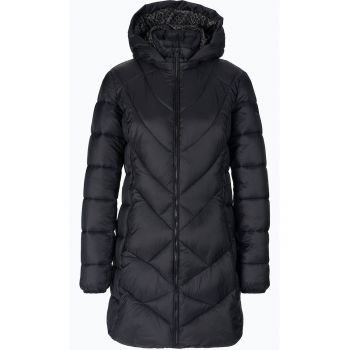 Geaca de puf dama Parka Snaps Hood -  Poliamida - Negru