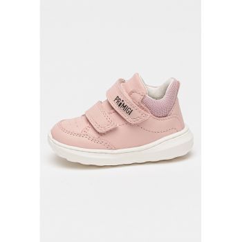 Pantofi sport de piele cu benzi velcro