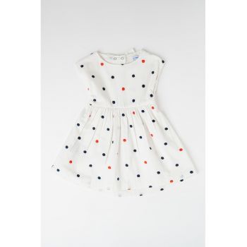 Rochie evazata cu buline