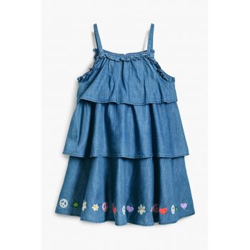 Rochie scurta cu design grafic