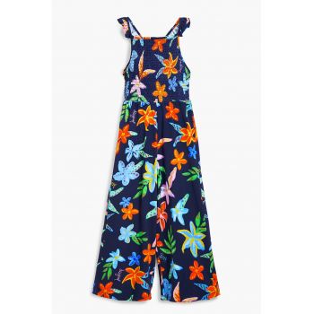 salopeta lunga cu model floral