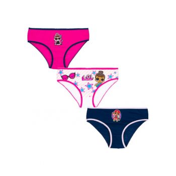 Set 3 chiloti - fete - LOL Surprise - Multicolor