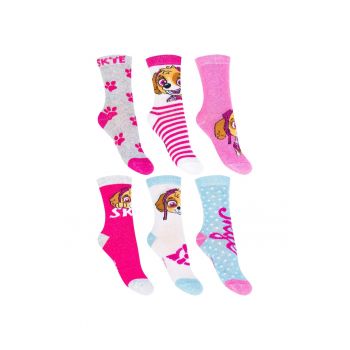 Set 6 sosete fete  Multicolor
