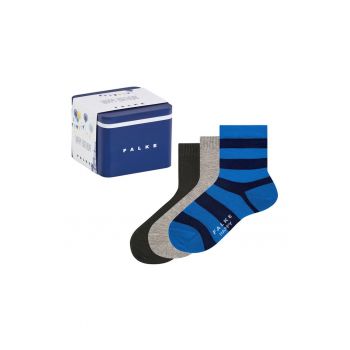 Set de sosete lungi cu model + ambalaj personalizat - 3 perechi