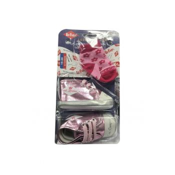 Set pantofi si sosete bebelusi