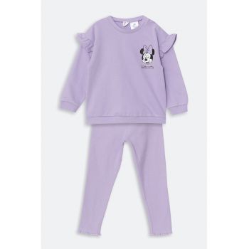 Trening cu imprimeu cu Minnie Mouse