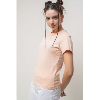 Tricou cu decolteu la baza gatului - pentru fitness