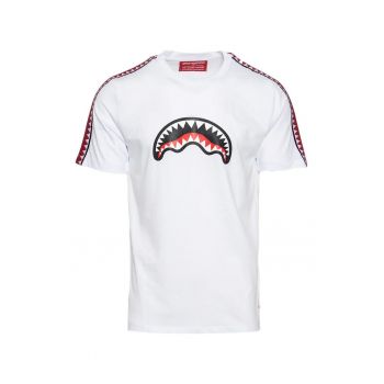Tricou de bumbac cu imprimeu grafic