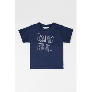 Tricou de bumbac cu imprimeu logo