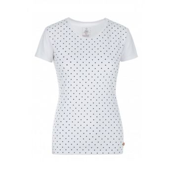 Tricou  Mersi Alb