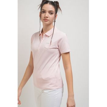 Tricou polo cu buzunar pe piept