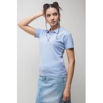 Tricou polo cu buzunar pe piept