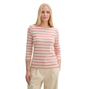 Bluza cu decolteu barcuta si model in dungi
