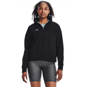 Bluza de trening din fleece cu fenta cu fermoar pentru fitness UA Rival