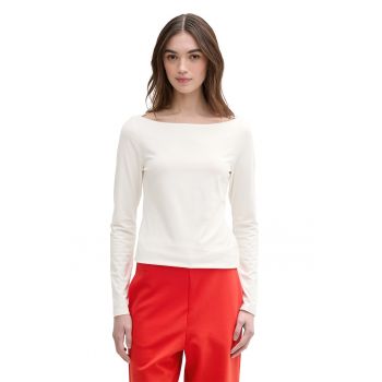 Bluza din amestec de bumbac si modal