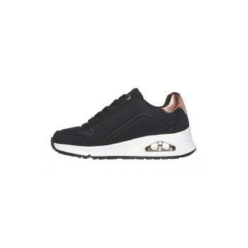 Pantofi sport de piele ecologica cu fermoar Uno Gen1