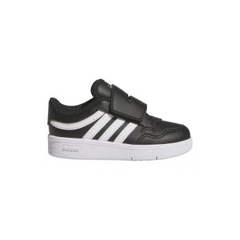 Pantofi sport de piele ecologica cu velcro Hoops 4.0