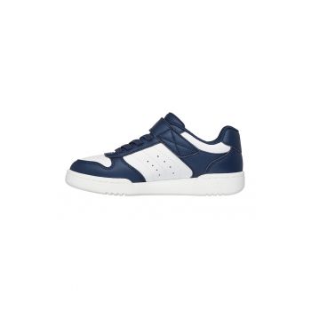 Pantofi sport din piele ecologica cu inchidere velcro Quick Street