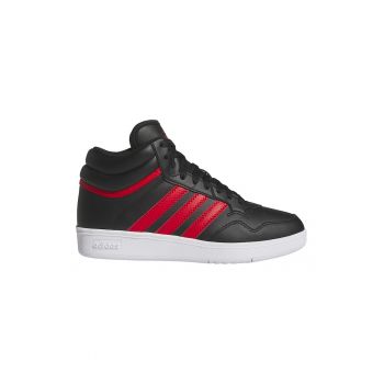 Pantofi sport mid-high de piele ecologica Hoops 4.0