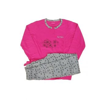 Pijamale dama maneci lungi - PPJ53064S