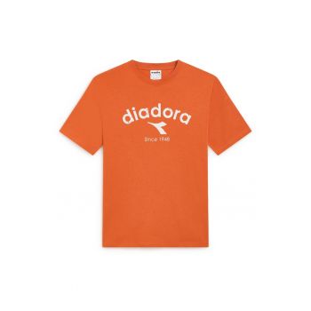 Tricou bumbac Athletic Logo - portocaliu - barbati - de firma original