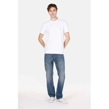 Tricou cu decolteu la baza gatului si logo