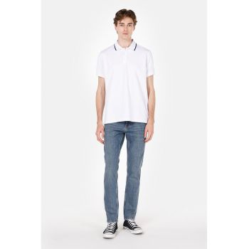 Tricou polo cu model uni