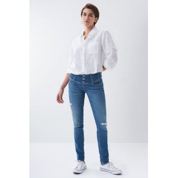 Blugi regular-fit din denim