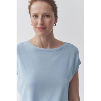 Bluza cu decolteu rotund