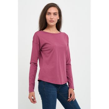 Bluza cu decolteu rotund