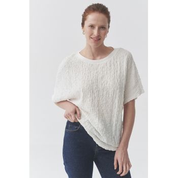 Bluza lejera texturata
