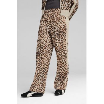 Pantaloni de trening cu croiala relaxed-fit T7 Leo Luxe