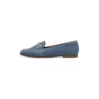 Pantofi loafer de piele cu detaliu metalic