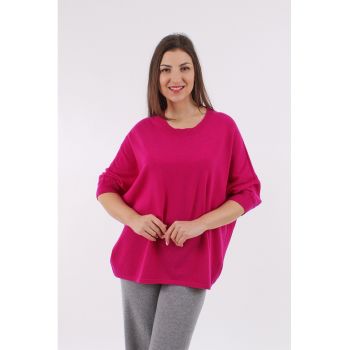 Pulover lejer din amestec de casmir si lana