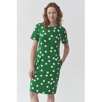 Rochie dreapta cu buzunare laterale