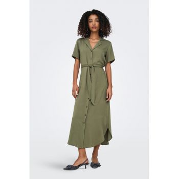 Rochie midi de satin