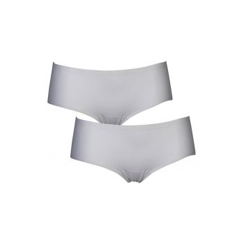 Set de chiloti hipster cu model uni - 2 Perechi