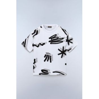 Tricou cu model grafic Lieto