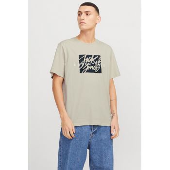 Tricou de bumbac cu imprimeu logo