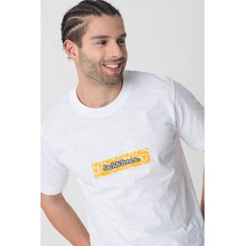 Tricou de bumbac cu imprimeu logo