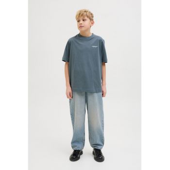 Tricou de bumbac cu imprimeu text