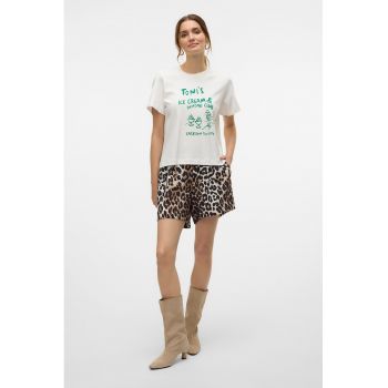 Tricou de bumbac organic cu imprimeu