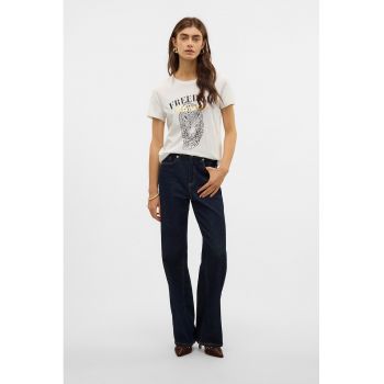 Tricou de bumbac organic cu imprimeu