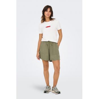 Tricou de bumbac organic cu margele