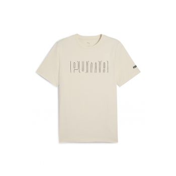 Tricou din bumbac cu imprimeu logo
