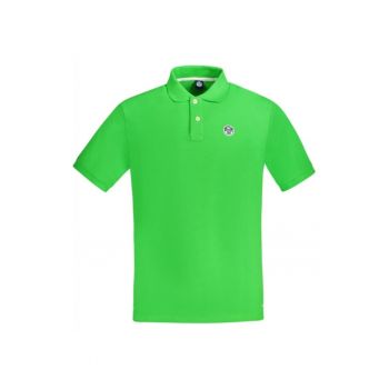 Tricou polo barbati - cu mini logo brodat - Regular fit -