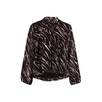 Bluza cu model animal print
